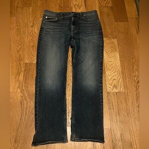 Calvin Klein Blue Jeans Women Straight Leg 32x30 Used Good Condition